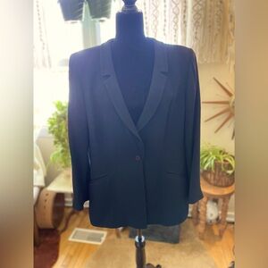 Armani Collezioni black blazer 16 Made in Italy Women’s plus